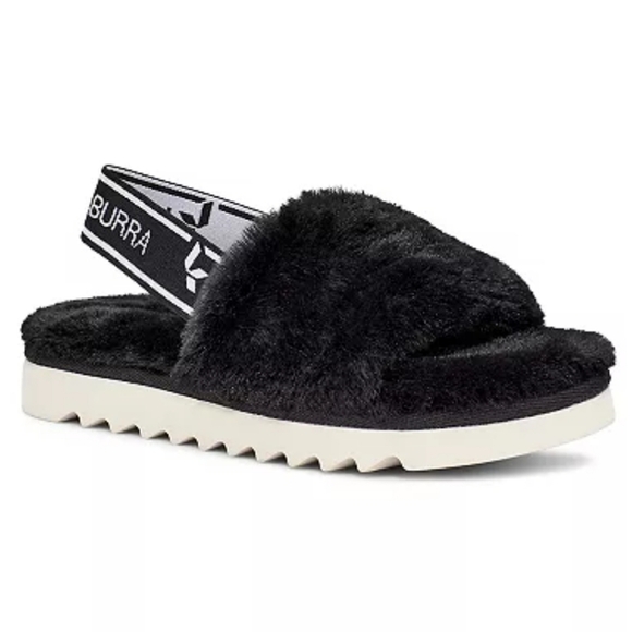 UGG Koolaburra by UGG Fuzz'n Girls' Slide Sandals 1 - Picture 1 of 6